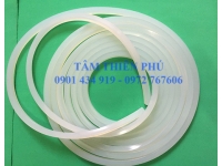 Silicone vuông màu trắng