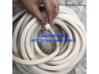 Ron silicone xốp trắng 10x10mm